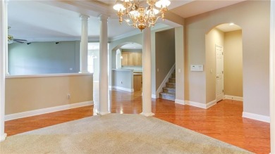 Charming ranch home with stunning golf course views! This on Hampton Golf Village in Georgia - for sale on GolfHomes.com, golf home, golf lot
