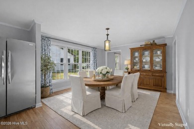 Welcome to this stately brick riverfront home nestled in the on River Bend Golf and Country Club in North Carolina - for sale on GolfHomes.com, golf home, golf lot