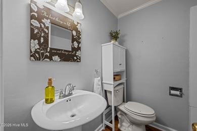 Welcome to this stately brick riverfront home nestled in the on River Bend Golf and Country Club in North Carolina - for sale on GolfHomes.com, golf home, golf lot