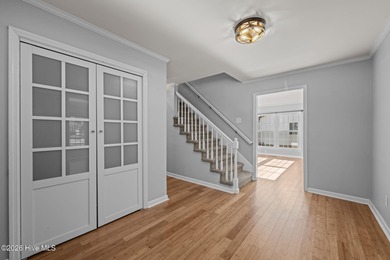 Welcome to this stately brick riverfront home nestled in the on River Bend Golf and Country Club in North Carolina - for sale on GolfHomes.com, golf home, golf lot