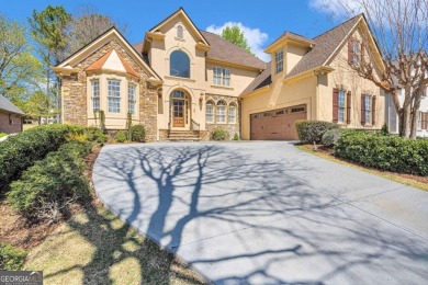 BEAUTIFULLY RENOVATED 6 BEDROOM, 4 & A HALF BATHROOM MASTER ON on St. Marlo Country Club in Georgia - for sale on GolfHomes.com, golf home, golf lot