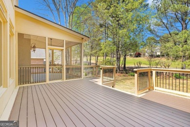 BEAUTIFULLY RENOVATED 6 BEDROOM, 4 & A HALF BATHROOM MASTER ON on St. Marlo Country Club in Georgia - for sale on GolfHomes.com, golf home, golf lot