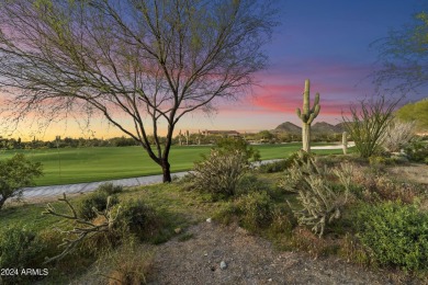 Backing to the 9th fairway of the Country Club at DC Ranch golf on The Country Club At DC Ranch in Arizona - for sale on GolfHomes.com, golf home, golf lot