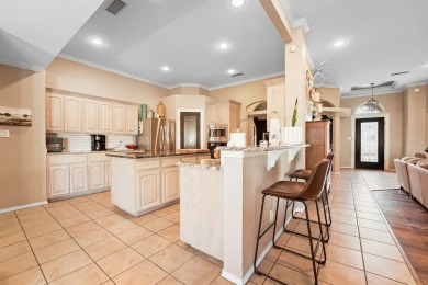 MOVE IN READY!! This beauty offers easy maintenance front and on Club at Mission Dorado in Texas - for sale on GolfHomes.com, golf home, golf lot