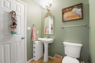 MOVE IN READY!! This beauty offers easy maintenance front and on Club at Mission Dorado in Texas - for sale on GolfHomes.com, golf home, golf lot
