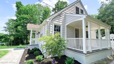 Welcome home to this beautifully renovated Cape in the desirable on Tashua Knolls Golf Course in Connecticut - for sale on GolfHomes.com, golf home, golf lot