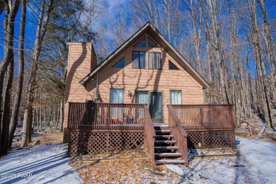 Escape to Your Perfect Poconos Chalet in The Hideout!Tucked away on The Hideout Golf in Pennsylvania - for sale on GolfHomes.com, golf home, golf lot