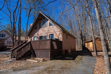 Escape to Your Perfect Poconos Chalet in The Hideout!Tucked away on The Hideout Golf in Pennsylvania - for sale on GolfHomes.com, golf home, golf lot