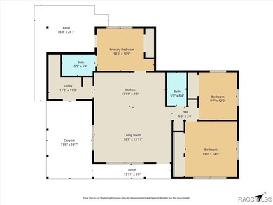 Welcome to this beautifully renovated 3-bedroom, 2-bath home on Brentwood Farms Golf Club in Florida - for sale on GolfHomes.com, golf home, golf lot