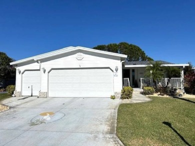 Step into this immaculately maintained 2-bedroom, 2-bathroom on Sun n Lake Golf and Country Club in Florida - for sale on GolfHomes.com, golf home, golf lot