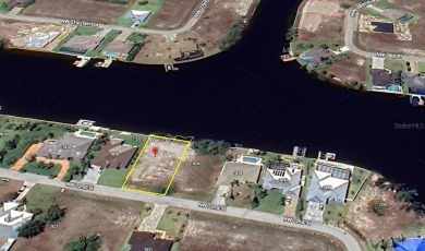 Nice and Cleared GULF ACCESS LOT with a NEW SEAWALL in place on Burnt Store Golf Club in Florida - for sale on GolfHomes.com, golf home, golf lot