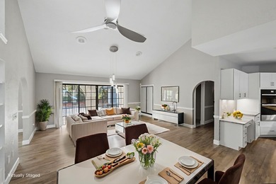 Come experience this impressive 6-bedroom, 5-bath residence with on St. Lucie Trail Golf Club in Florida - for sale on GolfHomes.com, golf home, golf lot