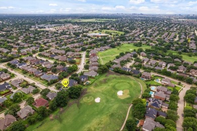 Enjoy your morning coffee on the covered patio while taking in on Ridgeview Ranch Golf Club in Texas - for sale on GolfHomes.com, golf home, golf lot