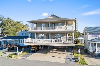 CUSTOM BUILT OCEAN VIEW RAISED BEACH HOUSE WITH HUGE WRAPAROUND on Prestwick Country Club in South Carolina - for sale on GolfHomes.com, golf home, golf lot