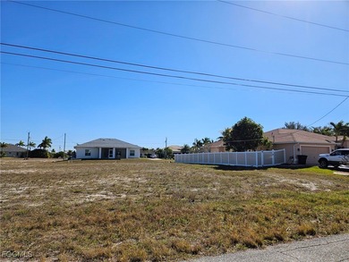 BUILDERS and INVESTORS!! PERFECT LOCATION!! VACANT LOT ACROSS on Burnt Store Golf Club in Florida - for sale on GolfHomes.com, golf home, golf lot