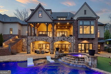 Welcome to an extraordinary estate situated in the prestigious on Manor Golf and Country Club in Georgia - for sale on GolfHomes.com, golf home, golf lot