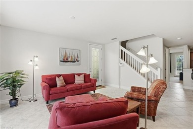 Original owner 2014-built, solid concrete-constructed townhome on Palmira Golf and Country Club in Florida - for sale on GolfHomes.com, golf home, golf lot