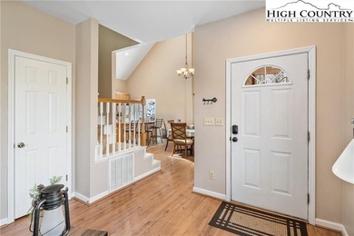 Private, light filled mountain retreat with golf course and on Mountain Aire Golf Course in North Carolina - for sale on GolfHomes.com, golf home, golf lot