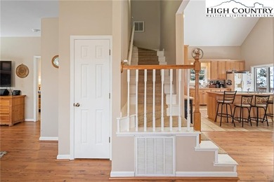 Private, light filled mountain retreat with golf course and on Mountain Aire Golf Course in North Carolina - for sale on GolfHomes.com, golf home, golf lot