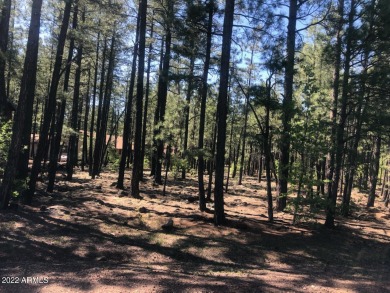 Level and nicely treed lot in Pinetop Country Club, ready for on Pinetop Lakes Country Club in Arizona - for sale on GolfHomes.com, golf home, golf lot