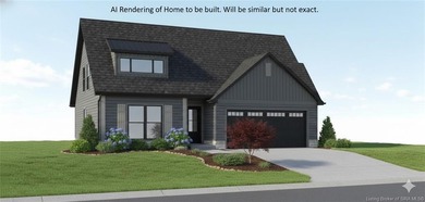 Schuler Homes' Independence Floor plan on a finished WALKOUT on Covered Bridge Golf Club in Indiana - for sale on GolfHomes.com, golf home, golf lot