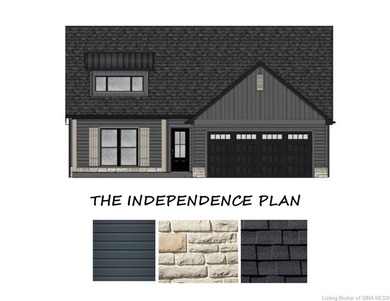 Schuler Homes' Independence Floor plan on a finished WALKOUT on Covered Bridge Golf Club in Indiana - for sale on GolfHomes.com, golf home, golf lot