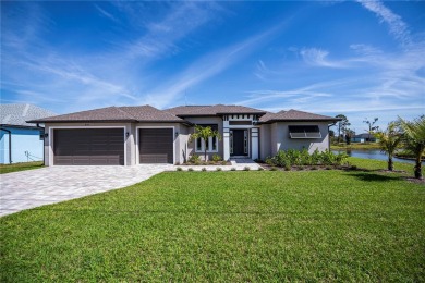 ***TIP LOT WATERFRONT Custom 2024 Fiora built POOL home is on Rotonda Golf and Country Club - Long Marsh  in Florida - for sale on GolfHomes.com, golf home, golf lot