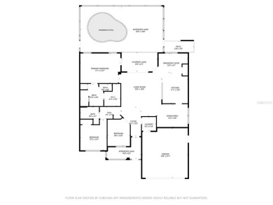 WELL-MAINTAINED 3 BEDROOM, 2 BATH, 2-CAR GARAGE W/ POOL BUILT BY on Maple Leaf Golf and Country Club in Florida - for sale on GolfHomes.com, golf home, golf lot