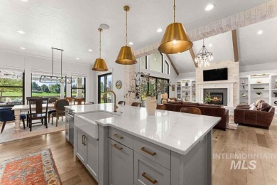 Welcome to this stunning waterfront estate in the prestigious on SpurWing Country Club in Idaho - for sale on GolfHomes.com, golf home, golf lot
