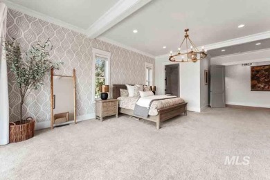 Welcome to this stunning waterfront estate in the prestigious on SpurWing Country Club in Idaho - for sale on GolfHomes.com, golf home, golf lot