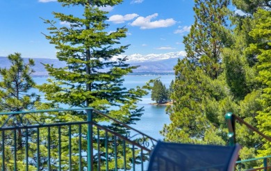 Stunning Lakefront Retreat with Panoramic Views of Lake Almanor on Lake Almanor Country Club in California - for sale on GolfHomes.com, golf home, golf lot