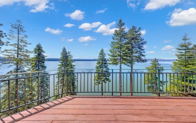 Stunning Lakefront Retreat with Panoramic Views of Lake Almanor on Lake Almanor Country Club in California - for sale on GolfHomes.com, golf home, golf lot