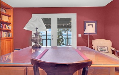 Stunning Lakefront Retreat with Panoramic Views of Lake Almanor on Lake Almanor Country Club in California - for sale on GolfHomes.com, golf home, golf lot