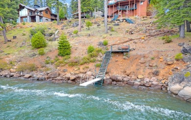 Stunning Lakefront Retreat with Panoramic Views of Lake Almanor on Lake Almanor Country Club in California - for sale on GolfHomes.com, golf home, golf lot