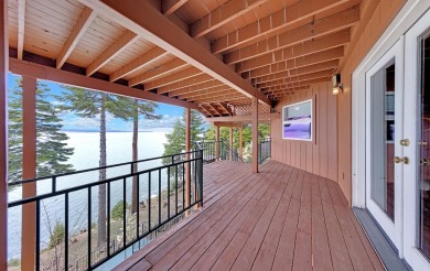 Stunning Lakefront Retreat with Panoramic Views of Lake Almanor on Lake Almanor Country Club in California - for sale on GolfHomes.com, golf home, golf lot