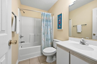 This furnished 3-bedroom, end-unit condo is located in the on True Blue Plantation in South Carolina - for sale on GolfHomes.com, golf home, golf lot