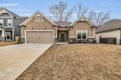 This flawless, one-level, custom-built ranch-style home is just on Council Fire Golf Club in Tennessee - for sale on GolfHomes.com, golf home, golf lot