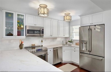 Sophisticated living space with a golf course view for a on High Point Country Club in Florida - for sale on GolfHomes.com, golf home, golf lot