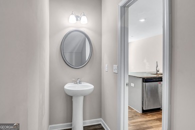 This beautifully maintained 3-bedroom, 2.5-bath townhome in the on Browns Mill Golf Course in Georgia - for sale on GolfHomes.com, golf home, golf lot