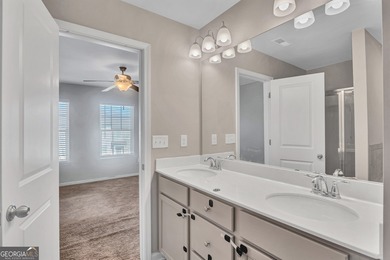 This beautifully maintained 3-bedroom, 2.5-bath townhome in the on Browns Mill Golf Course in Georgia - for sale on GolfHomes.com, golf home, golf lot