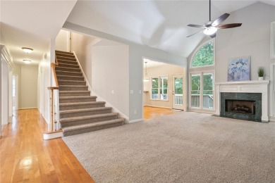Just Listed in Towne Lake Hills East!  Exceptional 5 bedroom 4 on Towne Lake Hills Golf Club in Georgia - for sale on GolfHomes.com, golf home, golf lot