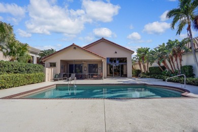 Stunning enlarged updated patio with screened in enclosure on Frenchmans Creek Country Club in Florida - for sale on GolfHomes.com, golf home, golf lot