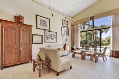 Stunning enlarged updated patio with screened in enclosure on Frenchmans Creek Country Club in Florida - for sale on GolfHomes.com, golf home, golf lot