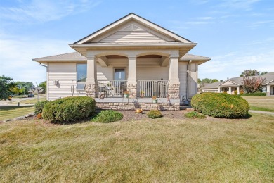 This unique 2 bed, 2 bath ranch townhome offers peace and quiet on Copper Creek Golf Course in Iowa - for sale on GolfHomes.com, golf home, golf lot