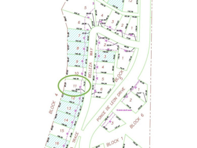 This lot has a near level building area located on a rise given on Ponce De Leon Golf Course in Arkansas - for sale on GolfHomes.com, golf home, golf lot