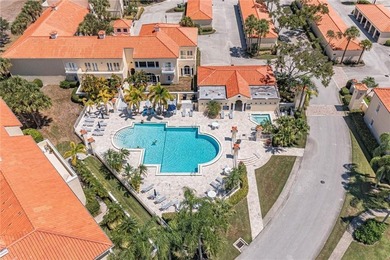 Sweeping golf views from this pied-a-terre in prestigious on Oak Harbor Country Club in Florida - for sale on GolfHomes.com, golf home, golf lot