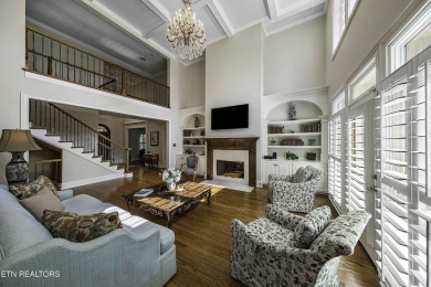 With views of the 8th green, this elegant Gettysview home rests on Gettysvue Country Club in Tennessee - for sale on GolfHomes.com, golf home, golf lot