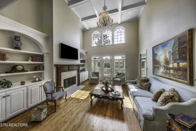 With views of the 8th green, this elegant Gettysview home rests on Gettysvue Country Club in Tennessee - for sale on GolfHomes.com, golf home, golf lot