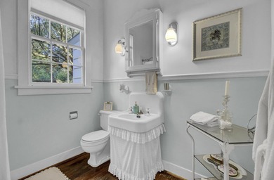 Perhaps the 2nd oldest home in Summerville, the historic on Miler Country Club in South Carolina - for sale on GolfHomes.com, golf home, golf lot