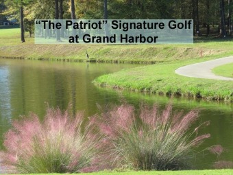START PLANNING YOUR ESCAPE  on The Patriot Golf Club At Grand Harbor in South Carolina - for sale on GolfHomes.com, golf home, golf lot
